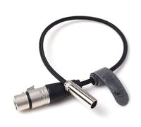 Kaeltsyn Cable auditivo XLR macho a hembra con cubierta de PVC de durabilidad, amplia compatibilidad para uso en estudio. Cable de sonido