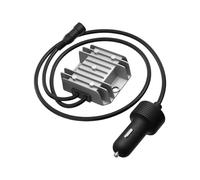 Kaeltsyn Cable de alimentación de Aumento de 12V, 24V a 30V, 3, 5a, convertidor de Potencia de Refuerzo automotriz para Equipos Aire Libre, alterador Aire Libre