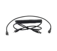 Kaeltsyn Cable de carga auditivo retráctil mate para conexión flexible del dispositivo y cable de PVC antienredos