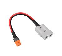 Kaeltsyn Cable de conectores hembra SB50 a XT60I de corriente de 50 A para baterías y adaptadores de corriente evaluados de carga solar