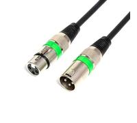 Kaeltsyn Cable XLR profesional, macho a hembra, cable conector de 3 pines para mezclador de estudio e interfaz, mezclador de cable de micrófono