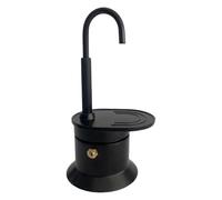 Kaeltsyn Cafeteras de aluminio de 50 ml para expresos de una sola porción con calentamiento rápido y diseño portátil, cafetera de cocina