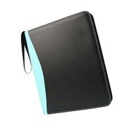 Kaeltsyn Carpeta de almacenamiento de tarjetas coleccionables con 900 bolsillos, 9 páginas de bolsillo con cremallera alrededor, álbum de poliuretano con correa de muñeca para colecciones TCG