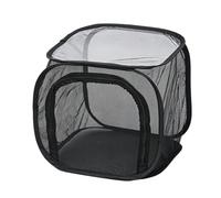 Kaeltsyn Casa Jaula Plegable contenedor Caterpillars para Uso, HEIHEI | Jaula Pequeña para Mariposas con Malla de Poliéster Transpirable para Observación Exterior 30x30x30cm y Estudio de