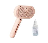 Kaeltsyn Cepillo de aseo de mascotas cómodo y duradero, aerosoles de masaje para eliminar el pelo, champú sin agua, peine hidratante para mascotas