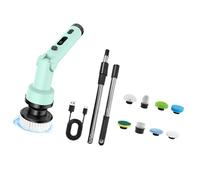 Kaeltsyn Cepillo de Limpieza eléctrico, rotación automática inalámbrica para Eliminar sin Esfuerzo Cepillo de Pared rebelde