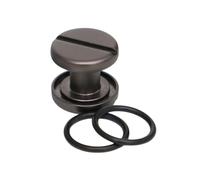 Kaeltsyn Cierre de placa trasera antiaflojamiento, revestimiento de alta temperatura, accesorio de equipo de buceo, resistente al agua, tornillos de mantenimiento