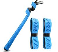 Kaeltsyn Cinta de agarre de poliuretano antideslizante para bate de sóftbol, béisbol, banda para el sudor para control duradero, absorbe el sudor, cinta de tenis