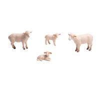 Kaeltsyn Colección Detallada de Figuras de Animales de Granja de Resina, Modelo en Miniatura para niños, Juegos de rol y enseñanza en, Juguete de interacción Entre e Hijos