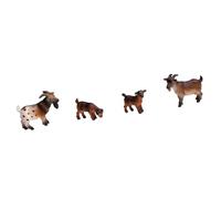 Kaeltsyn Colección Detallada de Figuras de Animales de Granja de Resina, Modelo en Miniatura para niños, Juegos de rol y enseñanza en, Juguete de interacción Entre e Hijos