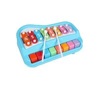 Kaeltsyn Colorido Instrumento de percusión de xilófono de 8 Teclas para iluminación Musical de bebés e interacción Entre e Hijos Juguete Musical para la Infancia