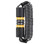 Kaeltsyn Combinación de 4 dígitos, cable antirrobo de alta seguridad, portátil, para cascos, equipaje, mochila, cable antirrobo para bicicleta