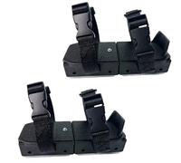 Kaeltsyn Compacts - Patines de nieve ajustables para diferentes tamaños de pie y calcetines gruesos, botas de snowboard, botas de esquí, patines de nieve