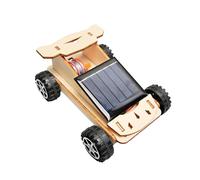 Kaeltsyn Construya Propio Modelo de de Juguete con energía Solar de Madera, Proyecto de artesanía educativa para niños y niñas, Juguete Educativo de Madera