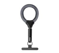 Kaeltsyn Correa móvil Corta a Prueba de Golpes con Base de Metal Reforzado y Correas de Resistencia, Adecuada para Proteger contra caídas Mientras viaja, no se Cae