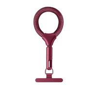 Kaeltsyn Correa móvil Corta a Prueba de Golpes con Base de Metal Reforzado y Correas de Resistencia, Adecuada para Proteger contra caídas Mientras viaja, no se Cae