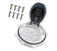 Kaeltsyn Cubierta de repuesto y conjunto de aleta para dispositivos de control de agua de piscina de 2 pulgadas, fácil de instalar, reconstrucción de puerta de comprobación