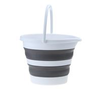 Kaeltsyn Cubo de agua plegable redondo para limpieza de la casa, ahorro de espacio, maceta de agua al aire libre para jardín, cubos de pesca portátiles