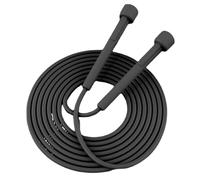 Kaeltsyn Cuerda de saltar ajustable con peso ligero, mango de salto, ejercicio, saltar, equipos de fitness, saltar para niños, ejercicio, velocidad rápida y pesada