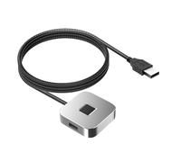 Kaeltsyn Dispositivo de huellas dactilares multiusuario con base de extensión para inicio de sesión cifrado Hello USB y desbloquea el dispositivo
