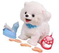 Kaeltsyn Encantadora Criatura de Peluche Animada Que se Mueve y Lame, Viene con 6 biberones, Juguete sensorial de Aprendizaje, Juguete Educativo de Peluche Infantil