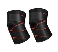 Kaeltsyn Estabilizadores ergonómicos de rodilla flexibles para resistencia a los impactos durante ciclismo de larga distancia o patinaje con ventilación