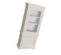 Kaeltsyn Estante para Casas de muñecas a Escala con Almacenamiento Espacioso, estantería pequeña con Textura de para organizar artículos en Miniatura, Estante Modelo de Juguete