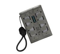 Kaeltsyn Estuche PowerBanks Safe Charging 21700 con múltiples mecanismos de protección 22, 5 W para energías seguras de Dispositivos ABS PCB