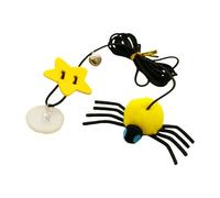 Kaeltsyn Felines Fun Swing Cats - Columpio de ejercicio fácil de instalar, alivia las depresiones para amigos peludos, durabilidad