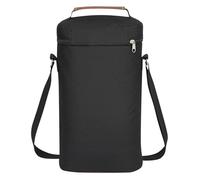 Kaeltsyn Fuerte bolsa de tela Oxford 600D para bebidas con capacidad para hasta 8 latas o 2 botellas, maravillosa para viajes de camping, elegante bolsa de vino, retención de calor, construcción