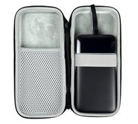 Kaeltsyn Funda de viaje de EVA para soporte de banco de energía que proporciona una funda de almacenamiento organizada contra golpes