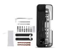 Kaeltsyn Herramienta de ciclismo con mango ergonómico, llaves hexagonales, adaptador de enchufe extraíble para emergencias, reparación en carretera, neumáticos de emergencia