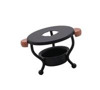 Kaeltsyn Herramienta de fusión de cera de vela retro, calentador decorativo para manualidades, álbumes de recortes, sellado, cartas, invitaciones, sellado tradicional, recipiente de fusión