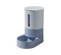 Kaeltsyn Juego de cuencos elevados para perros, resistente a fugas, botella de metal desmontable, diseño de ahorro de espacio, acero inoxidable con agua y alimentos desmontables para alimentos y