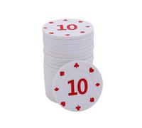 Kaeltsyn Juego de de 100 Uds, Juego de apuestas con fichas de póquer, recreaciones, de Dinero, Casinos Profesionales, fichas de póquer, de Monedas de Entretenimiento, Tarjetas de de