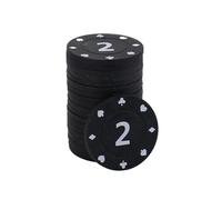 Kaeltsyn Juego de de 100 Uds, Juego de apuestas con fichas de póquer, recreaciones, de Dinero, Casinos Profesionales, fichas de póquer, de Monedas de Entretenimiento, Tarjetas de de