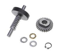 Kaeltsyn Juego de engranajes para batidora de pie, juego de engranajes de repuesto eficiente, textura de metal, adecuado para varios modelos para mejorar el componente del mezclador