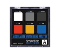Kaeltsyn Juego de Polvos de Intemperie para Modelos detallados, para Agregar un Desgaste Realista a Las miniaturas, Polvo de Intemperie para Modelos armados