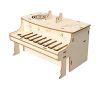 Kaeltsyn Juego Educativo de construcción de Piano de Madera para niños con Efectos de Sonido para Aprender proyectos de Ciencias para niños