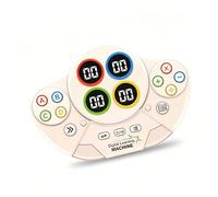 Kaeltsyn Juguete de Aprendizaje de desafío matemático de 24 Puntos para Habilidades de cálculo y Juego de matemáticas mentales de Pensamiento lógico para niños