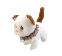 Kaeltsyn Juguete eléctrico Interactivo para Gatos de Peluche con Sonidos de maullido realistas y acciones en Movimiento para niños, Comodidad y Abrazos, Juguete Interactivo para Gatos de Peluche
