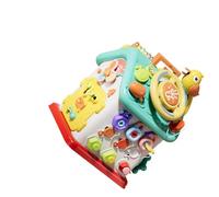 Kaeltsyn Juguete multisensorial de 6 Lados para niños, Cubos ocupados, Actividades interactivas, Colores de Sonido, Desarrollo cognitivo, Juguete de estimulación Visual