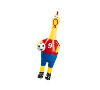 Kaeltsyn Juguete novedoso temático Scream Chicken, para fanáticos de los Juegos de fútbol y Amantes de Las bromas, Fabricante de Ruido para apretar