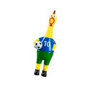 Kaeltsyn Juguete novedoso temático Scream Chicken, para fanáticos de los Juegos de fútbol y Amantes de Las bromas, Fabricante de Ruido para apretar