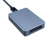 Kaeltsyn Lector de Tarjetas USB C CFe Tipo B de Velocidad rápida de 10Gbps con Ventilador de refrigeración Activo para Transferencia de vídeo 8K Raws Lector de Tarjetas CFe Profesional