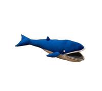 Kaeltsyn Life Like Blue Whale Peluche de Juguete Animales de Peluche con diseño de Abierta para niños de Dormir Acurrucarse Actividad de Contar Cuentos Muñeca de Animales de Peluche