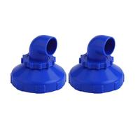 Kaeltsyn Los chorros de retorno de agua de piscina de plástico premium aumentan la circulación y capturan los desechos de manera eficaz, adecuados para varios sistemas de piscina, boquilla de