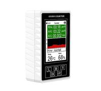 Kaeltsyn Medidor de campo electromagnético detector de radiación Dosímetro XR1 portátil herramienta probador para el hogar al aire libre, monitor nuclear registrador de datos, monitores de