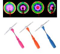 Kaeltsyn Molino de Luminoso LED Luz Intermitente de Mano Juguete Musical Precioso Regalo de Pascua de Año Nuevo Resplandor en la Oscuridad Regalo para niñas Decoración de Molino de