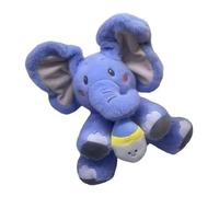 Kaeltsyn Muñeco de Peluche de Elefante Animado con Sonido y música, Desarrollo sensorial, muñeca Animal para Entretenimiento para niños pequeños, Juguete de Elefante parlante eléctrico